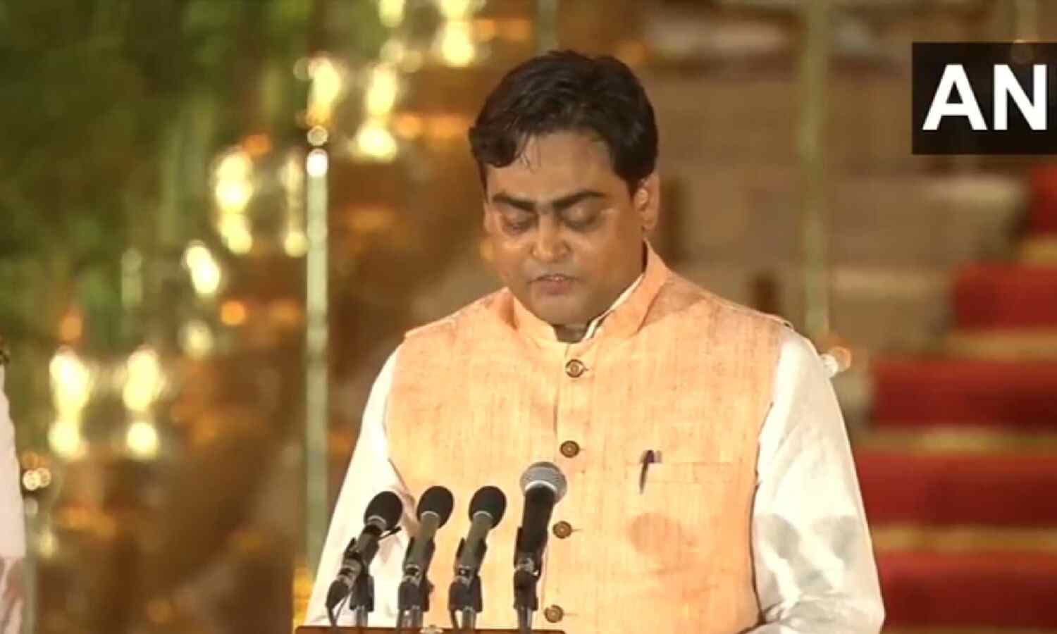 BJP leader Shantanu Thakur takes oath as a Union... ... Modi 3.0 new Cabinet HIGHLIGHTS: Narendra Modi takes oath as PM for third time, 72 ministers sworn in