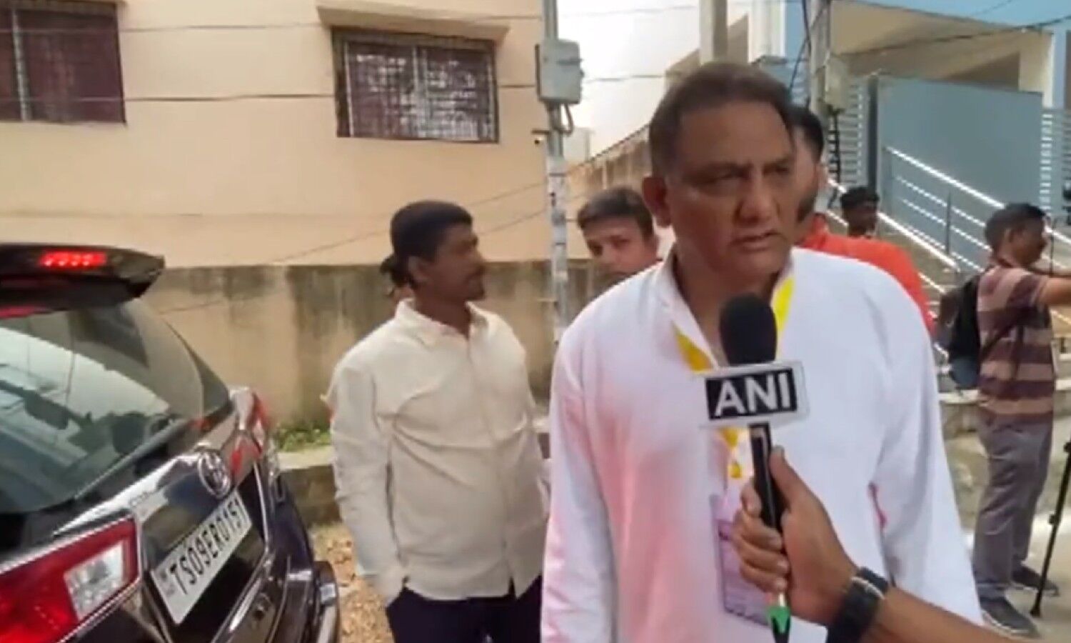 Former cricketer and Congress Jubilee Hills MLA... ... Telangana Assembly Elections 2023 live: Voting concludes in Telangana