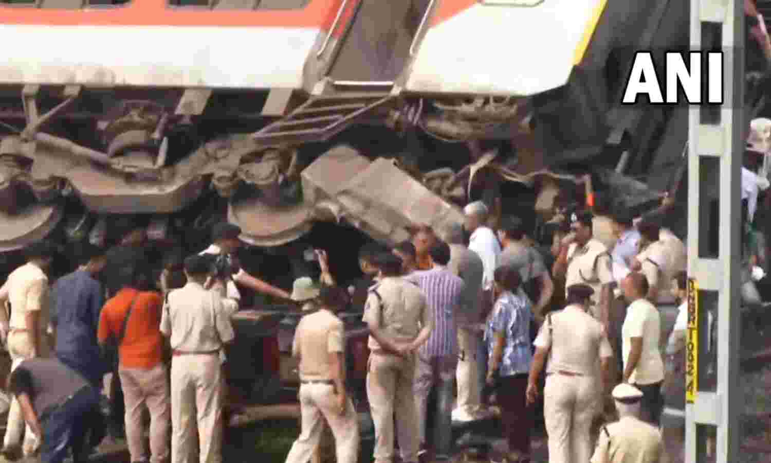 The Site Of The Horrific Balasore Train Accident... ... Odisha Train ...