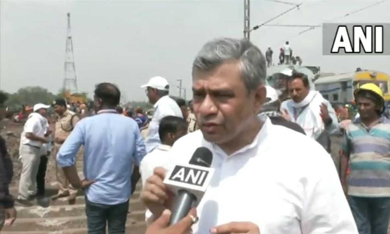 The commissioner of railway safety has... ... Odisha train crash live ...