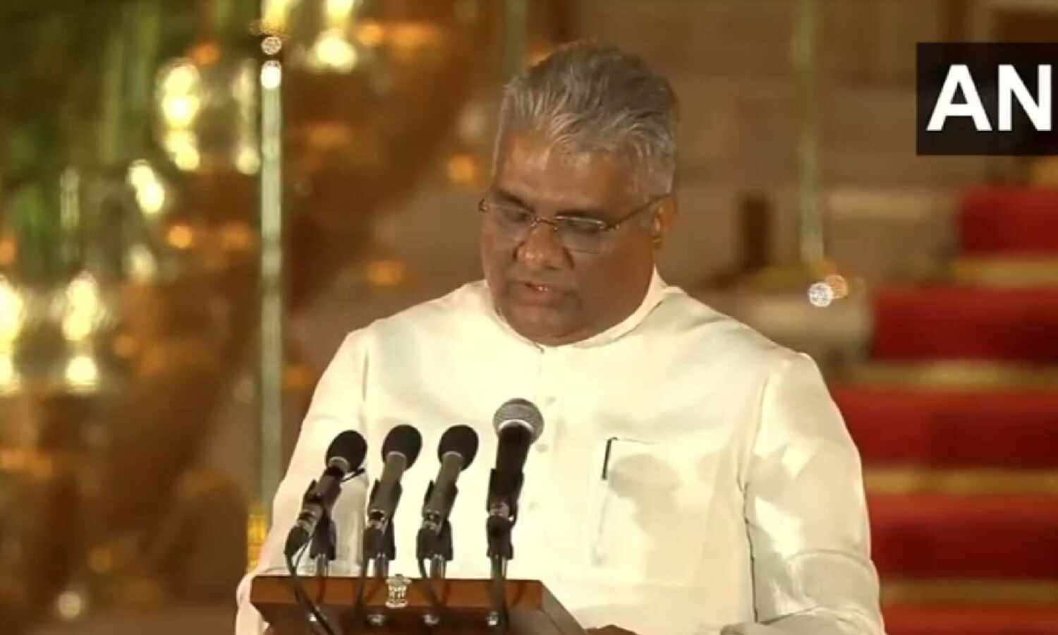 BJP leader Bhupendra Yadav sworn-in as Union... ... Modi 3.0 new Cabinet HIGHLIGHTS: Narendra Modi takes oath as PM for third time, 72 ministers sworn in