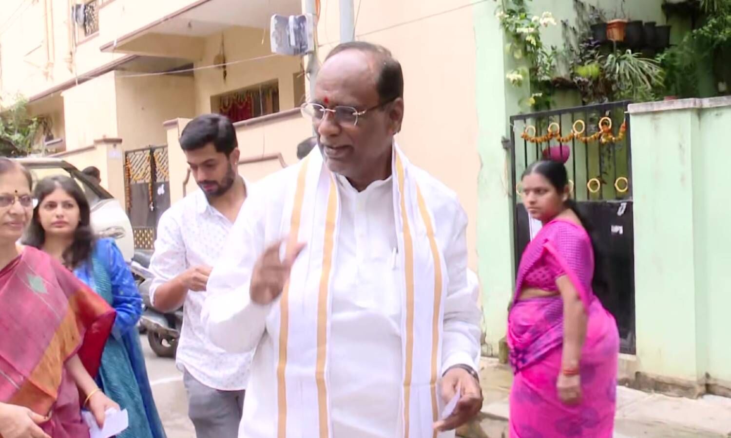 Voting is a fundamental right: BJP MP Dr K... ... Telangana Assembly Elections 2023 live: Voting concludes in Telangana