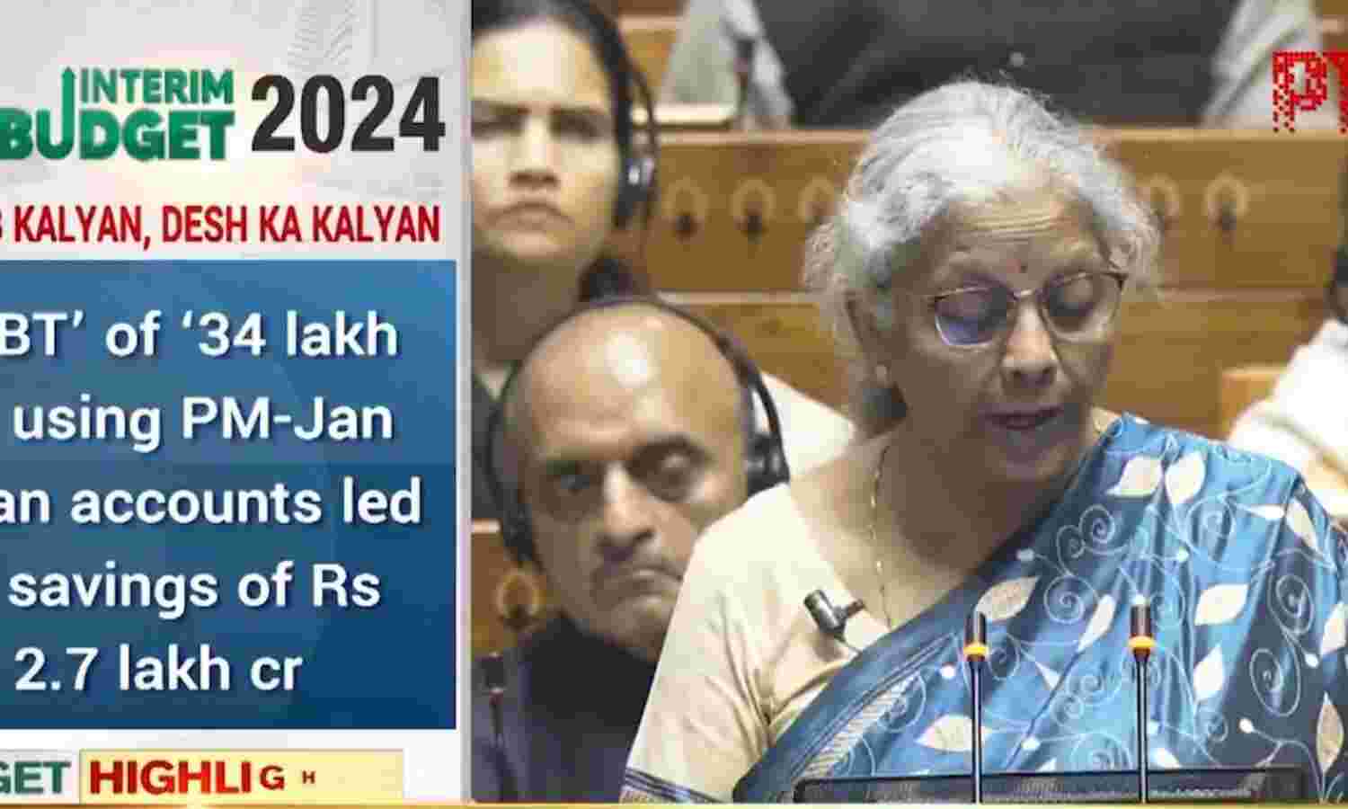 'Direct Benefit Transfer of Rs. 34 lakh crore... Budget 2024 Live