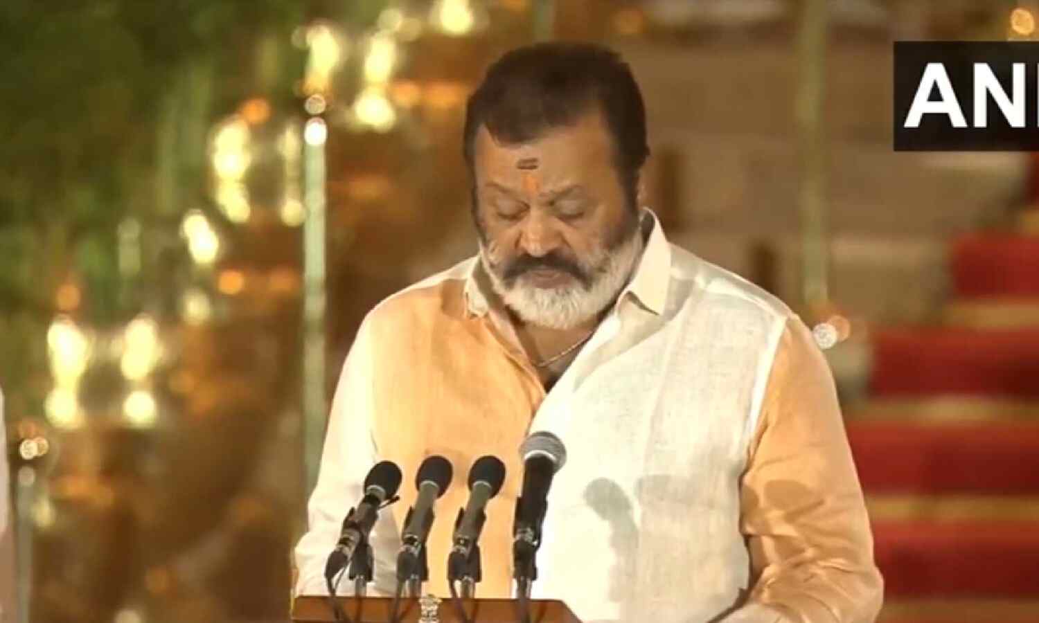 BJP leader Suresh Gopi sworn in as Union Minister... ... Modi 3.0 new Cabinet HIGHLIGHTS: Narendra Modi takes oath as PM for third time, 72 ministers sworn in