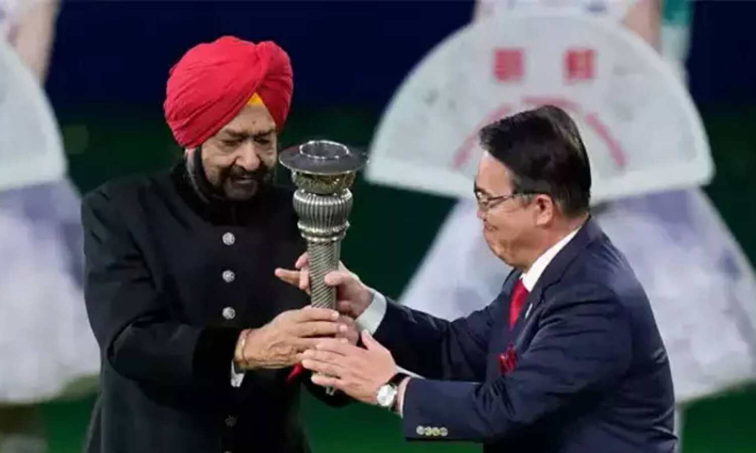 Acting President Of OCA Raja Randhir Singh Hands... ... Asian Games ...