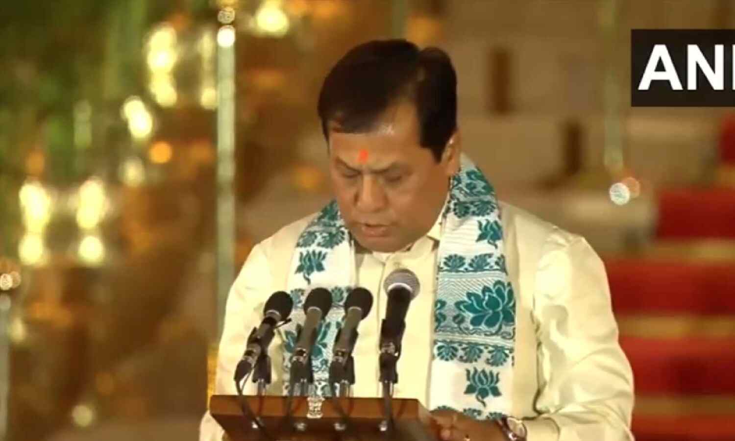 BJP leader Sarbananda Sonowal takes oath as a... ... Modi 3.0 new Cabinet HIGHLIGHTS: Narendra Modi takes oath as PM for third time, 72 ministers sworn in