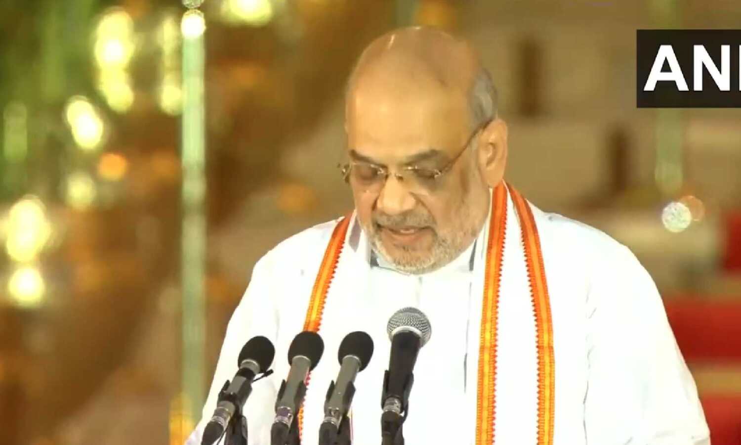 BJP leader Amit Shah takes oath as a Union Cabinet... ... Modi 3.0 new Cabinet HIGHLIGHTS: Narendra Modi takes oath as PM for third time, 72 ministers sworn in