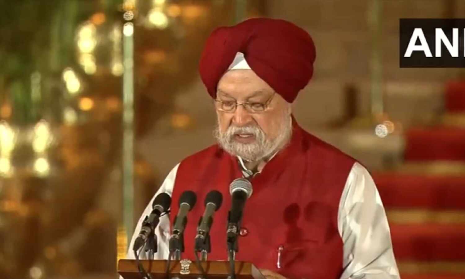 BJP leader Hardeep Singh Puri sworn-in as Union... ... Modi 3.0 new Cabinet HIGHLIGHTS: Narendra Modi takes oath as PM for third time, 72 ministers sworn in