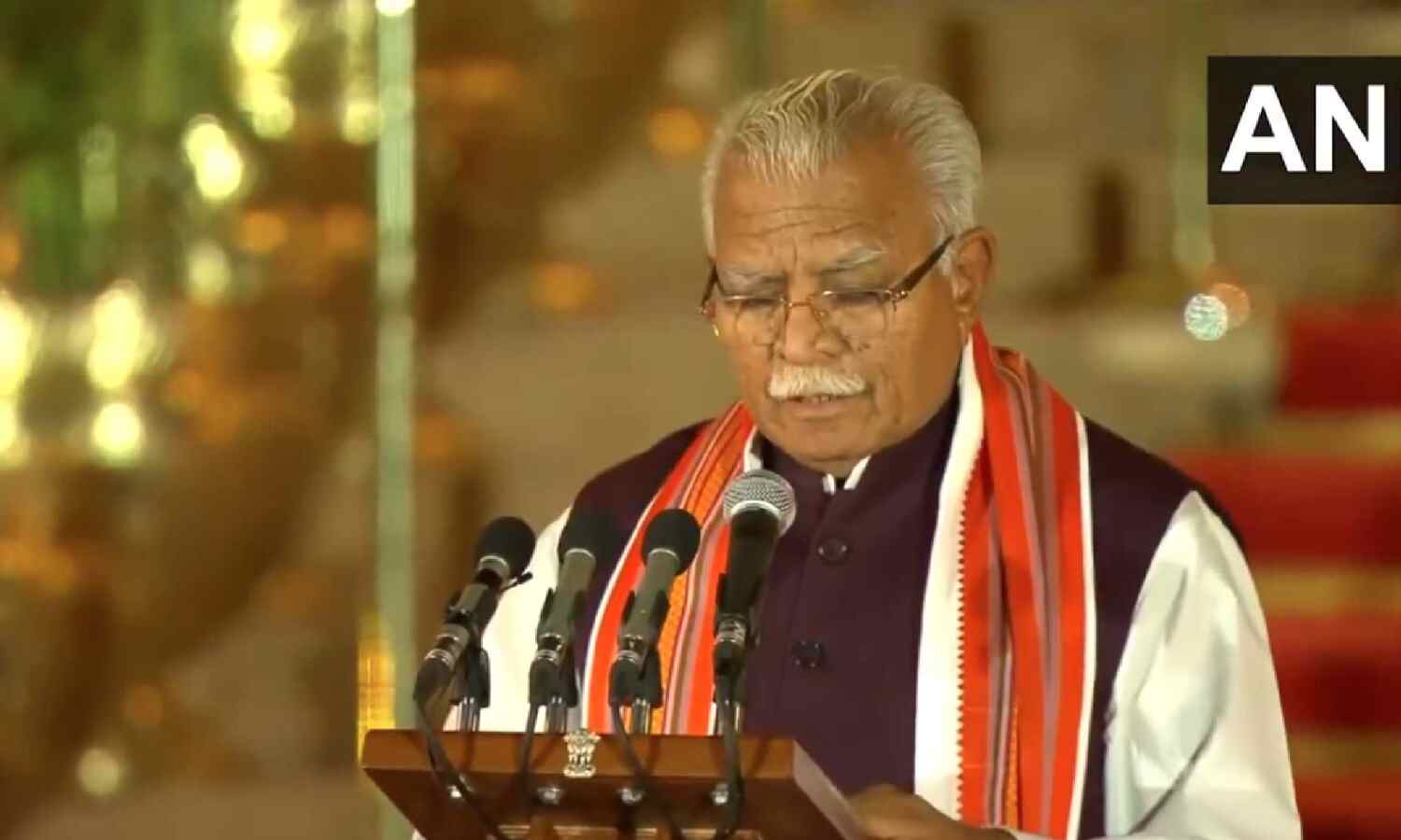  BJP leader Manohar Lal Khattar takes oath as... ... Modi 3.0 new Cabinet HIGHLIGHTS: Narendra Modi takes oath as PM for third time, 72 ministers sworn in