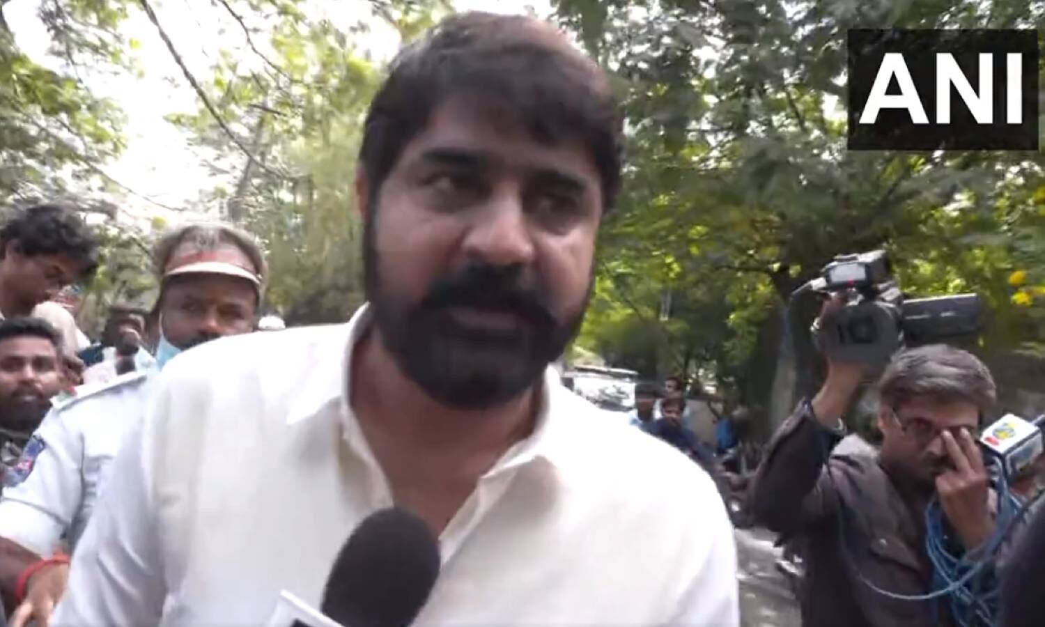 Actor Srikanth casts his vote in the Jubilee Hills... ... Telangana Assembly Elections 2023 live: Voting concludes in Telangana