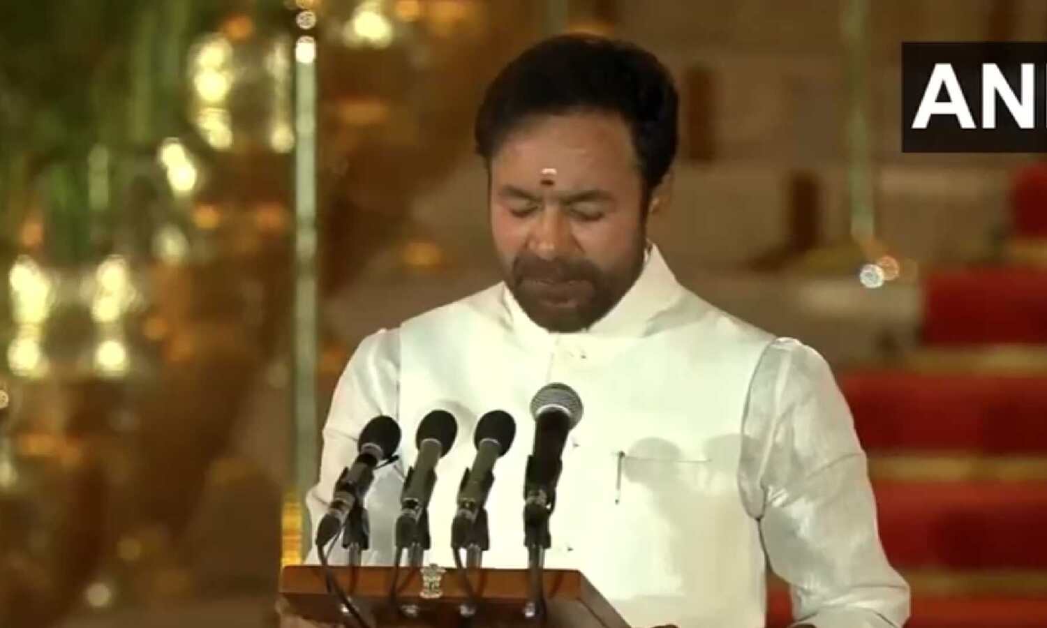 BJP leader Gangapuram Kishan Reddy sworn-in as... ... Modi 3.0 new Cabinet HIGHLIGHTS: Narendra Modi takes oath as PM for third time, 72 ministers sworn in