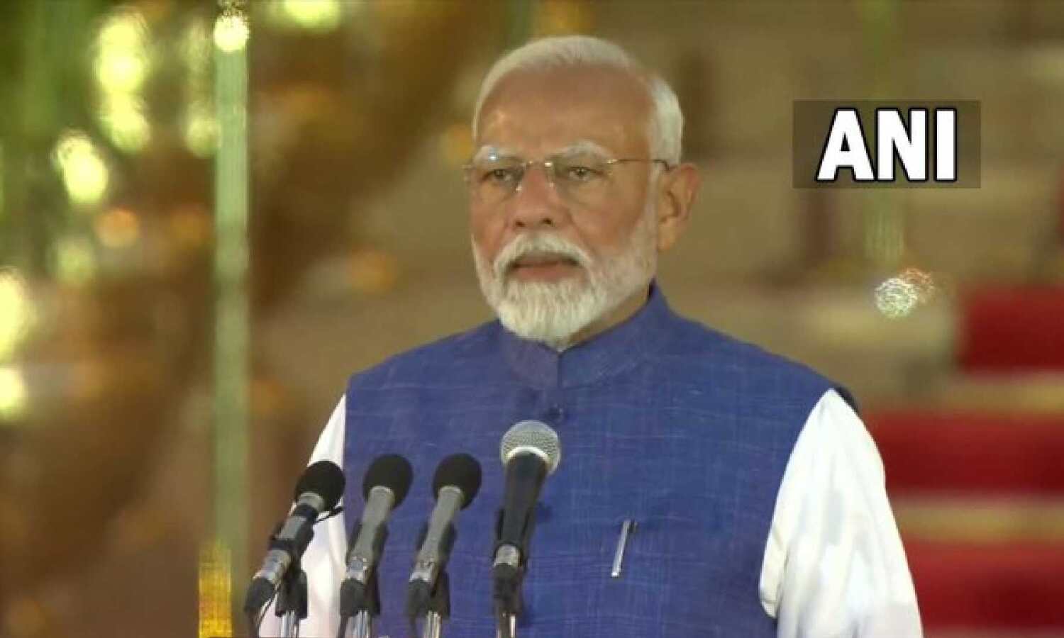 Narendra Modi takes oath for the third consecutive... ... Modi 3.0 new Cabinet HIGHLIGHTS: Narendra Modi takes oath as PM for third time, 72 ministers sworn in