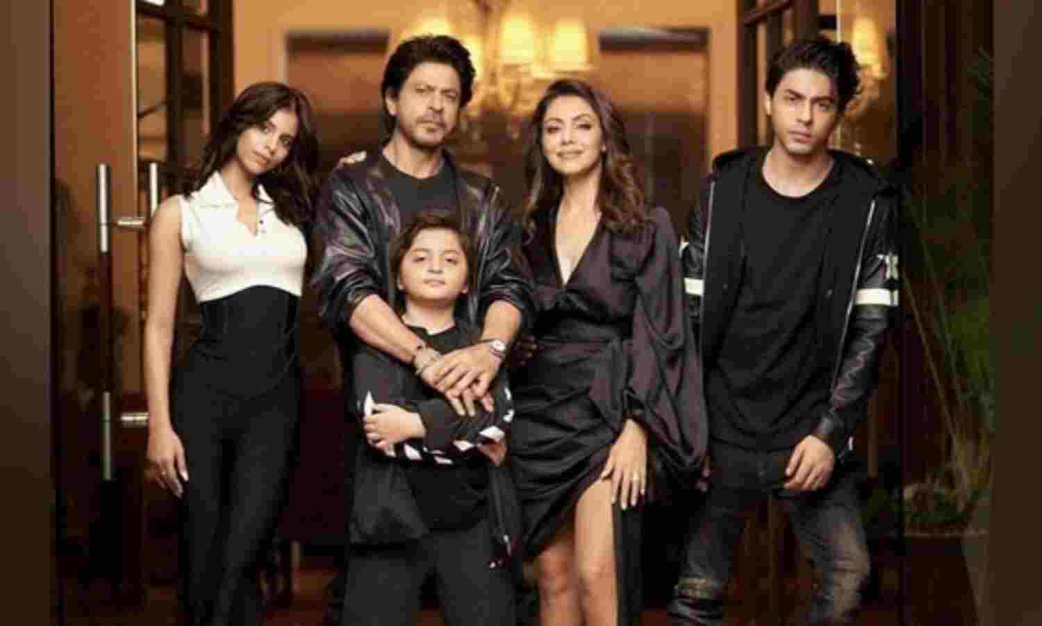 SRK, Gauri slays in black outfits with their children, take a look