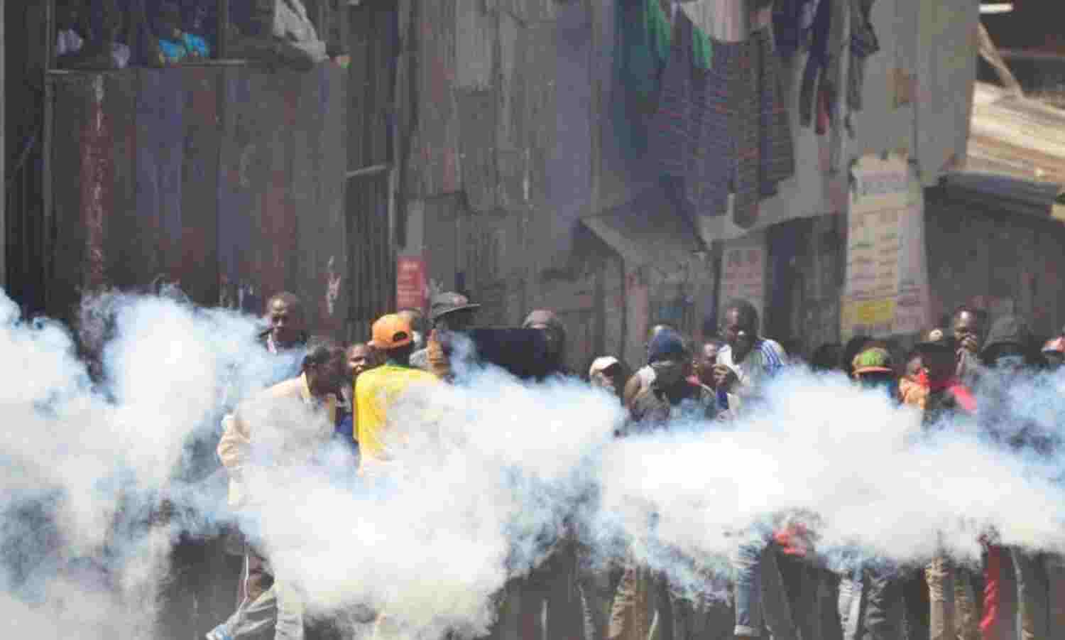 Kenyan police clash with anti-govt protesters